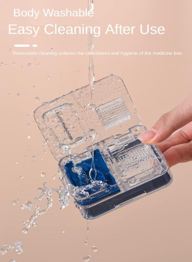 Clean Living Multifunction Tablet Cutter Grinder and Storage Made in JAPAN 3 in 1 Premium Durable Pills Box - Image 5